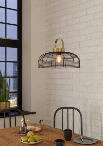 Eglo 43964 - Luster na lanku ROUNDHAM 1xE27/40W/230V pr. 45 cm