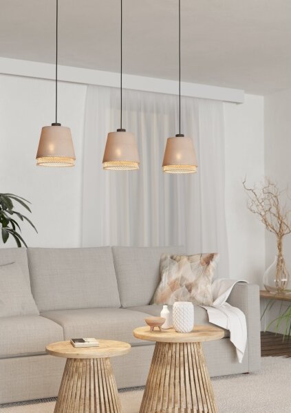 Eglo 43976 - Luster na lanku TABLEY 3xE27/40W/230V