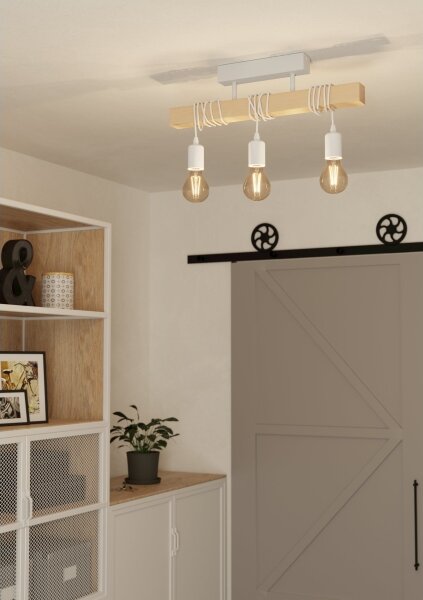 Eglo 44082 - Prisadený luster TOWNSHEND 3xE27/60W/230V