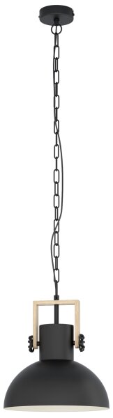 Eglo 44056 - Závesný luster na reťazi LUBENHAM 1xE27/28W/230V