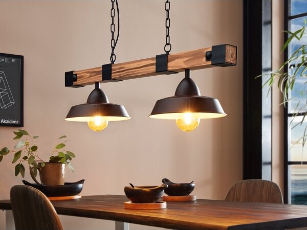 Eglo 44085 - Luster na reťazi OLDBURY 2xE27/60W/230V