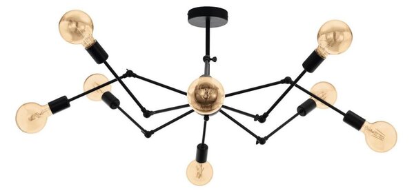 Eglo 49037 - Luster na tyči EXMOOR 8xE27/60W/230V