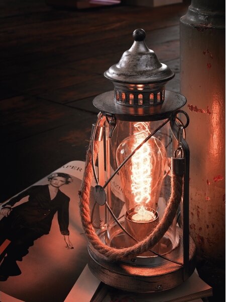 Eglo 49284 - Stolná lampa BRADFORD 1xE27/60W/230V