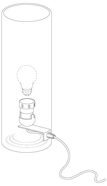 Eglo 49283 - Stolná lampa BRADFORD 1xE27/60W/230V