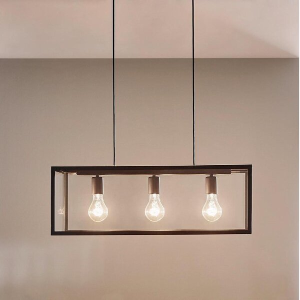 Eglo 49393 - Luster CHARTERHOUSE 3xE27/60W/230V