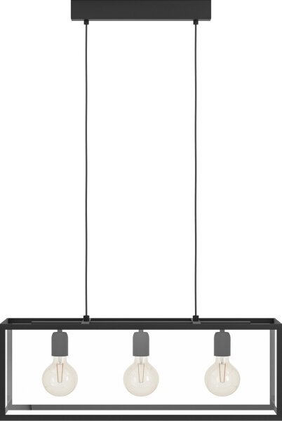 Eglo 49393 - Luster CHARTERHOUSE 3xE27/60W/230V