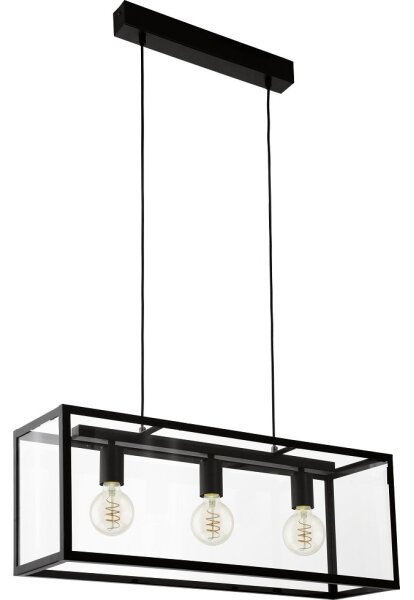 Eglo 49393 - Luster CHARTERHOUSE 3xE27/60W/230V
