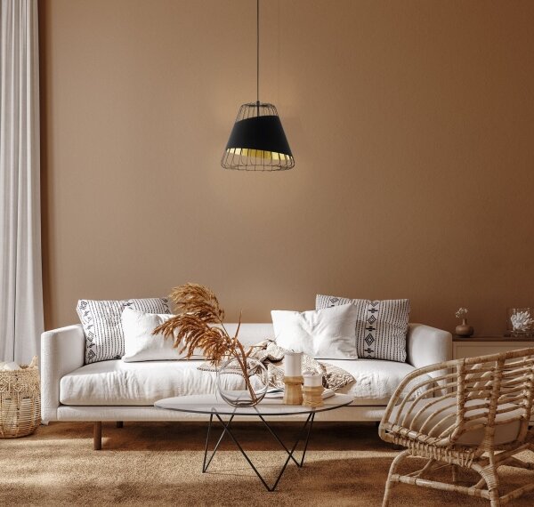 Eglo 49446 - Luster na lanku AUSTELL 1xE27/60W/230V