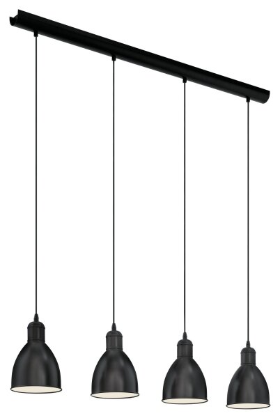 Eglo 49466 - Luster PRIDDY 4xE27/60W/230V