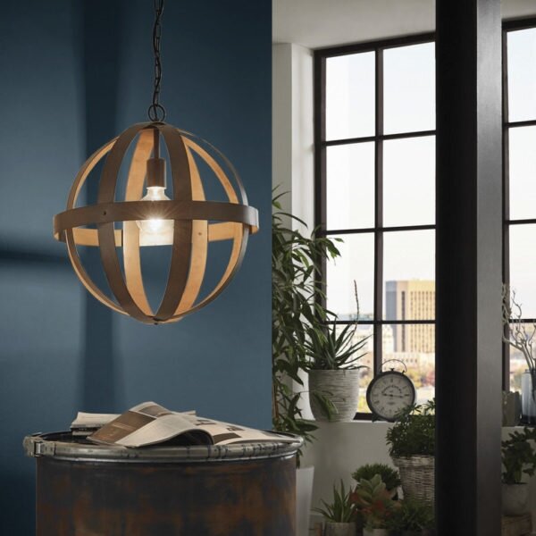 Eglo 49482 - Luster na reťazi WESTBURY 1xE27/60W/230V pr. 37 cm