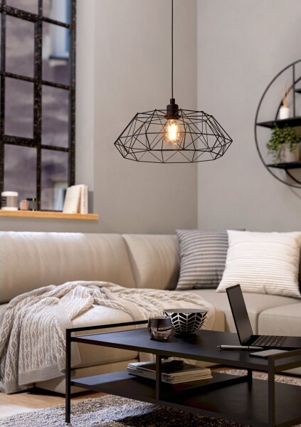 Eglo 49487 - Luster CARLTON 2 1xE27/60W/230V