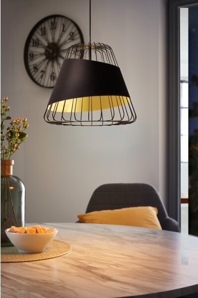 Eglo 49509 - Luster na lanku AUSTELL 1xE27/60W/230V