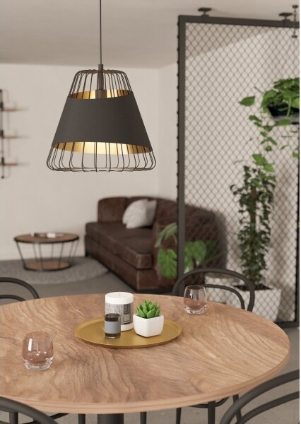 Eglo 49509 - Luster na lanku AUSTELL 1xE27/60W/230V