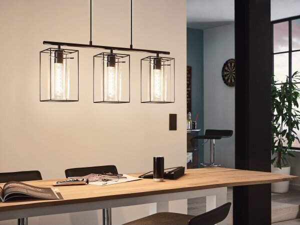 Eglo 49496 - Luster LONCINO 3xE27/60W/230V