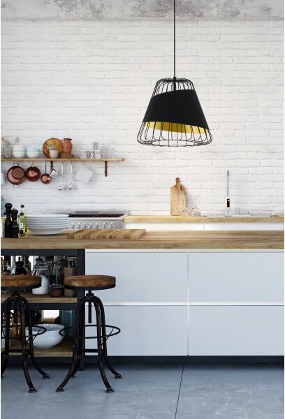 Eglo 49509 - Luster na lanku AUSTELL 1xE27/60W/230V