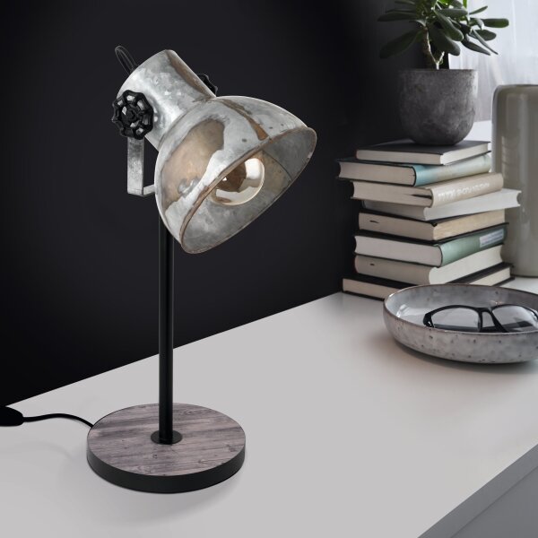 Eglo 79365 - Stolná lampa BARNSTAPLE 1xE27/40W/230V
