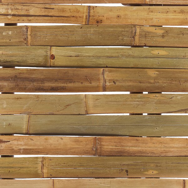 Záhradný jedálenský stôl prírodný svetlohnedý bambusové drevo 120 x 70 cm skladací interiér exteriér