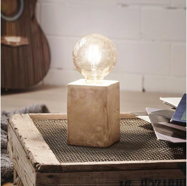 Eglo 49812 - Stolná lampa PRESTWICK 1xE27/60W