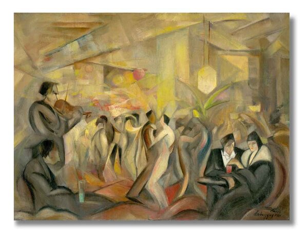 Obraz Zolo Palugyay - Parížska kaviareň - L (70x50cm) 69€