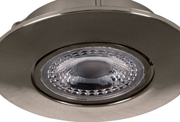Eglo 75765 - SADA 3x LED Podhľadové svietidlo ZUJAR LED/3,4W/230V chróm