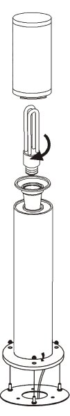 EGLO 81752 - Vonkajšia lampa HELSINKI 1xE27/15W/230V IP65