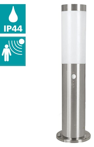 EGLO 83279 - Vonkajšia lampa so senzorom HELSINKI 1xE27/15W/230V IP44