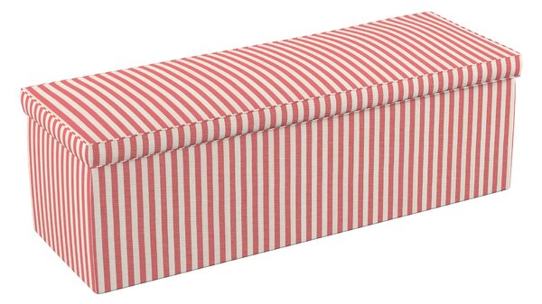 Truhlica čalúnená farba produktu červená látka vzorované