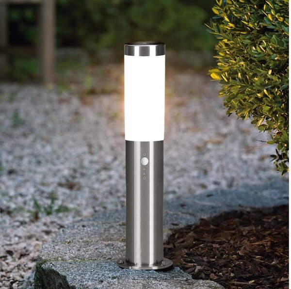 EGLO 83279 - Vonkajšia lampa so senzorom HELSINKI 1xE27/15W/230V IP44