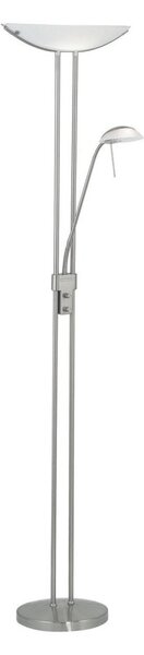 EGLO 85971 - Stmievateľná stojacia lampa BAYA 1xR7s/230W+1xG9/33W matný chróm