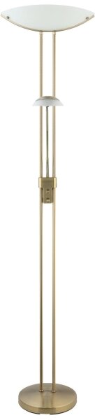 EGLO 85974 - Stmievateľná stojacia lampa BAYA 1xR7s/230W + 1xG9/33W bronz