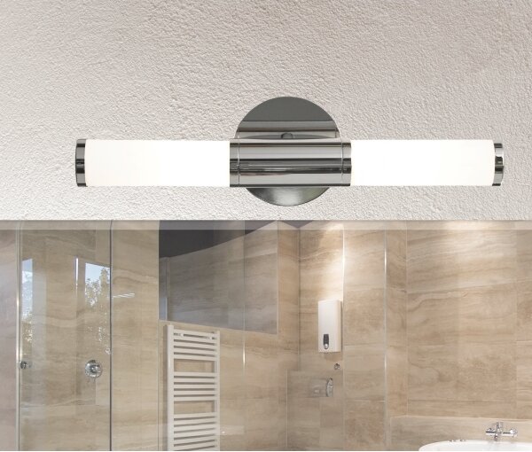 Eglo 87219 - Kúpeľňové nástenné svietidlo PALMERA 2xE14/40W/230V IP44
