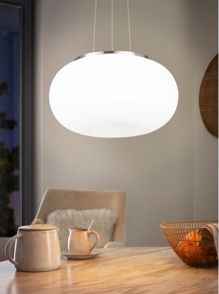 EGLO 86815 - Luster na lanku OPTICA 2xE27/60W