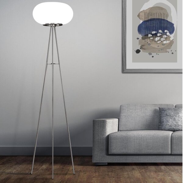 EGLO 86817 - Stojacia lampa OPTICA 2xE27/60W
