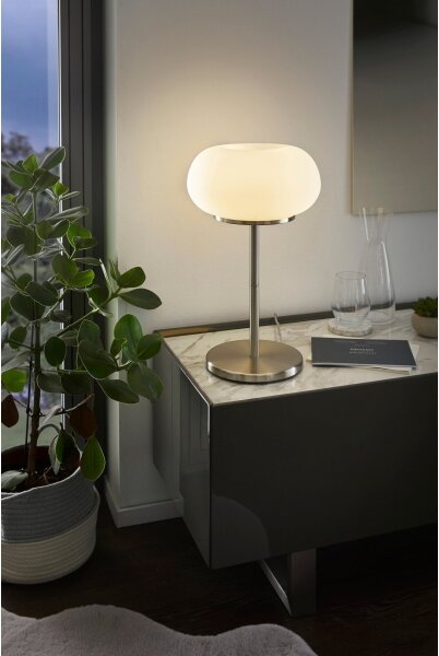 EGLO 86816 - Stolná lampa OPTICA 2xE27/60W