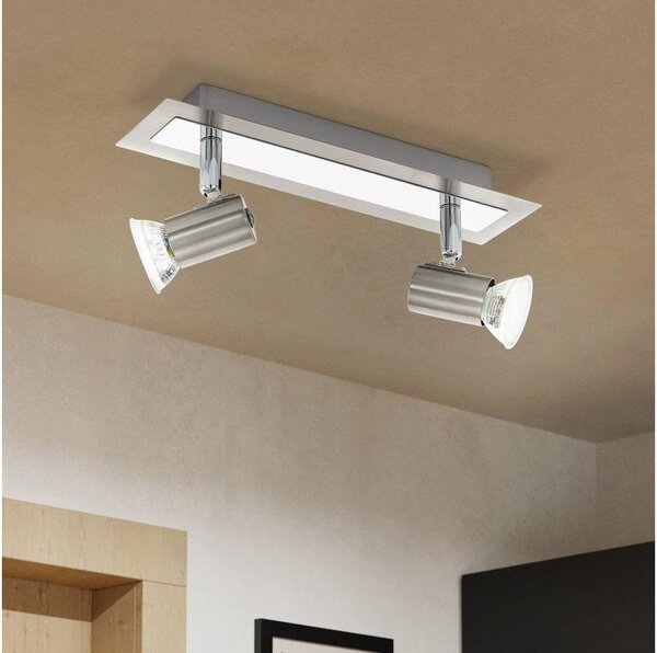 EGLO 90915 - Nástenné stropné svietidlo ROTTELO 2xGU10/LED/3W