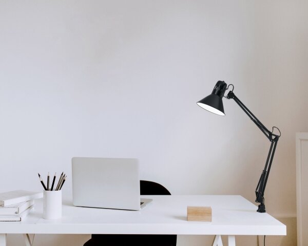 EGLO 90873 - Stolná lampa FIRMO 1xE27/40W