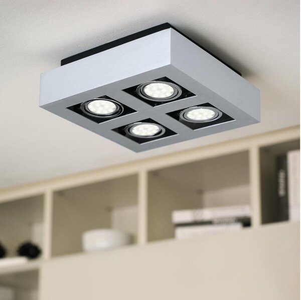 Eglo 91355 - LED Bodové svietidlo LOKE 1 4xGU10-LED/5W/230V