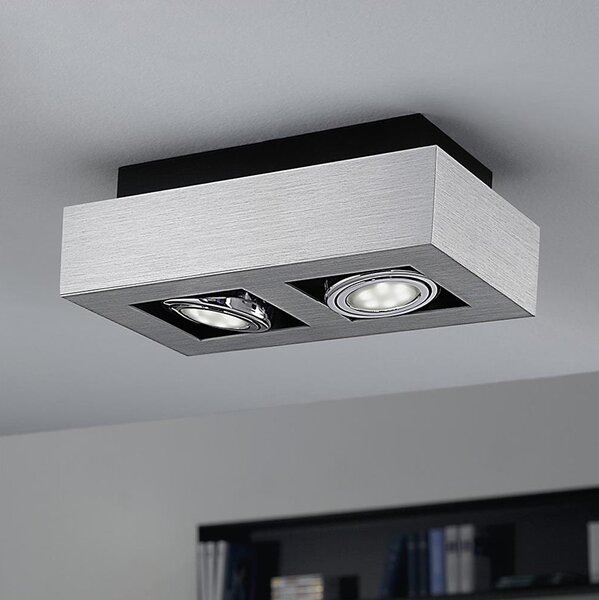 Eglo 91353 - LED Bodové svietidlo LOKE 1 2xGU10-LED/5W/230V
