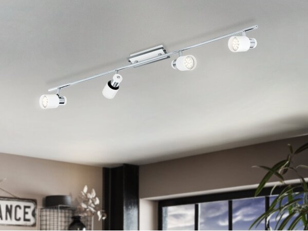 Eglo 92087 - LED bodové svietidlo DAVIDA 4xGU10-LED/5W/230V
