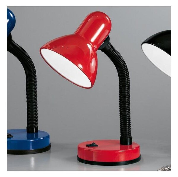 EGLO 9230 - Stolná lampa BASIC 1xE27/40W červená
