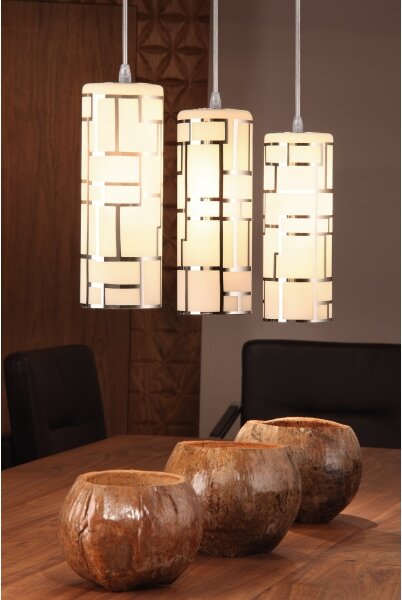 Eglo 92563 - Luster na lanku BAYMAN 3xE27/60W/230V