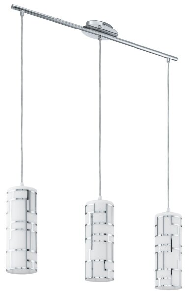 Eglo 92563 - Luster na lanku BAYMAN 3xE27/60W/230V