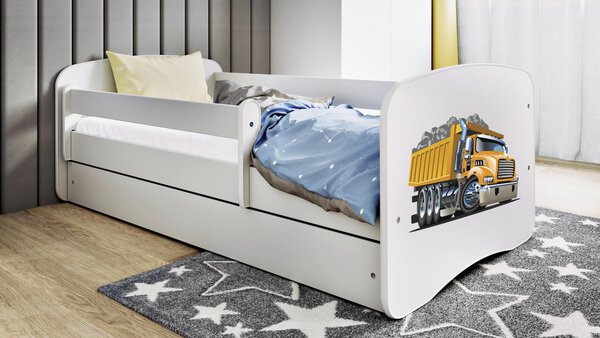 POSTEĽ PRE DETI A MLÁDEŽ 80/160 cm, biela MID.YOU - Detské izby, Online Only