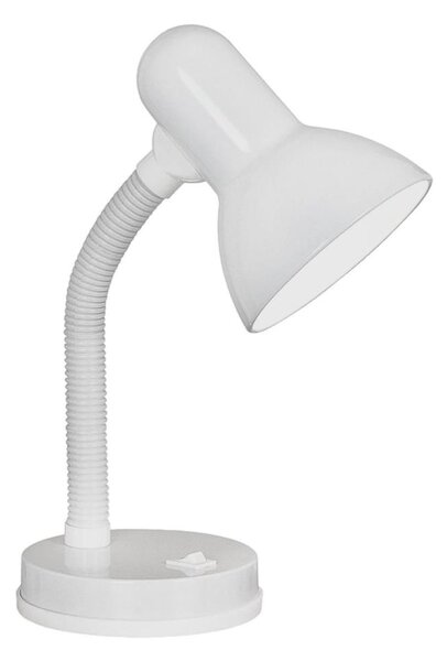 EGLO 9229 - Stolná lampa BASIC 1xE27/40W biela