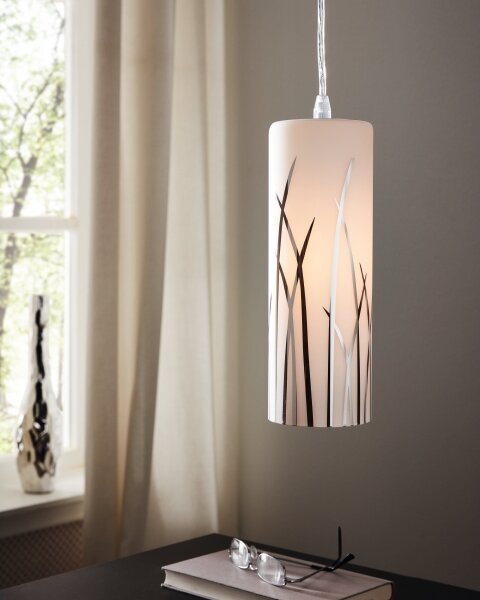 Eglo 92739 - Luster RIVATO 1xE27/60W/230V
