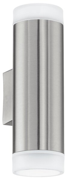 Eglo 92736 - Vonkajšie nástenné svietidlo RIGA-LED GU10/2,5W/230V