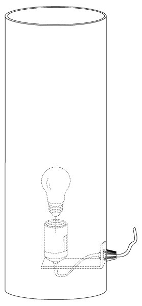 Eglo 92743 - Stolná lampa RIVATO 1xE27/60W/230V