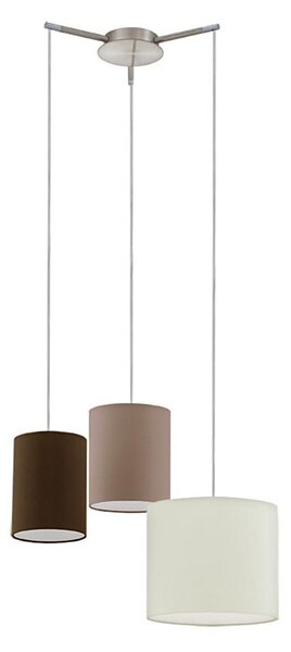 Eglo 92755 - Závesné svietidlo TOMBOLO 3xE27/60W/230V