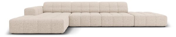 Béžová rohová pohovka (ľavý roh) Chicago – Cosmopolitan Design
