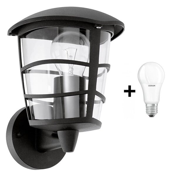 Eglo 93097 - LED Vonkajšie nástenné svietidlo ALORIA 1xE27/8,5W/230V IP44